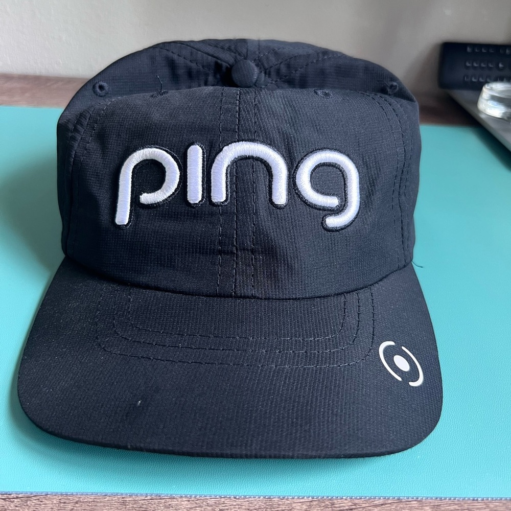 Ping Black Baseball Cap